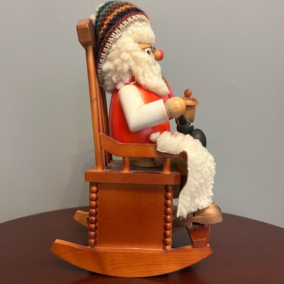 Steinbach Musical Rocking Chair Pipe Smoking Opa - Picture 3 of 7